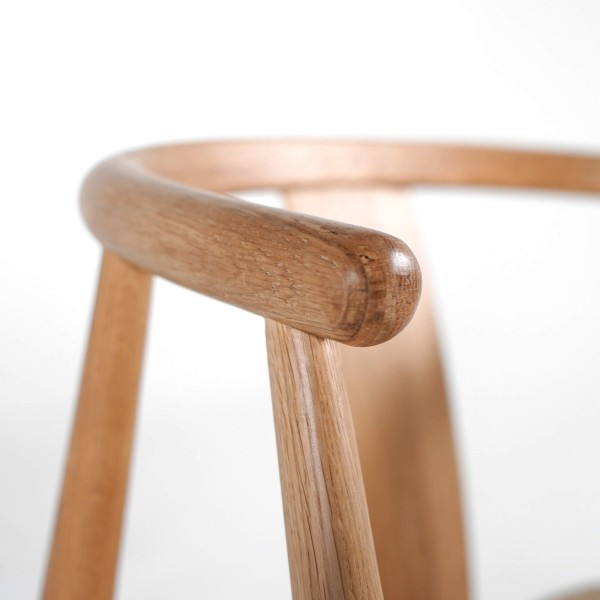 Eetkamerstoel in naturel eikenhout – Relate
