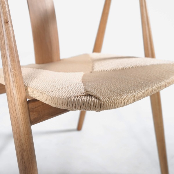 Eetkamerstoel in naturel eikenhout – Relate