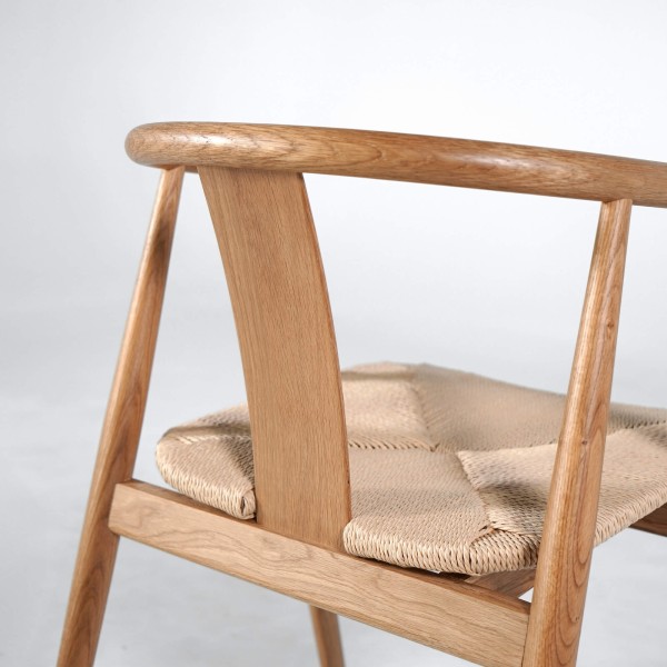 Eetkamerstoel in naturel eikenhout – Relate