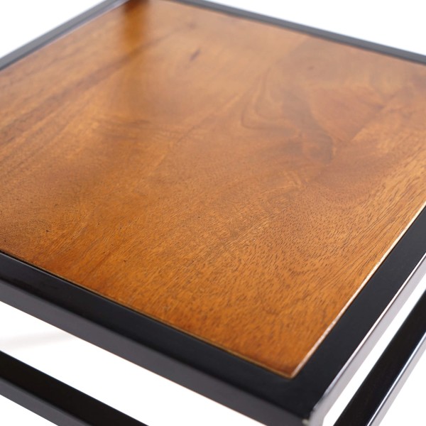 Houten en metalen stoel - Jen