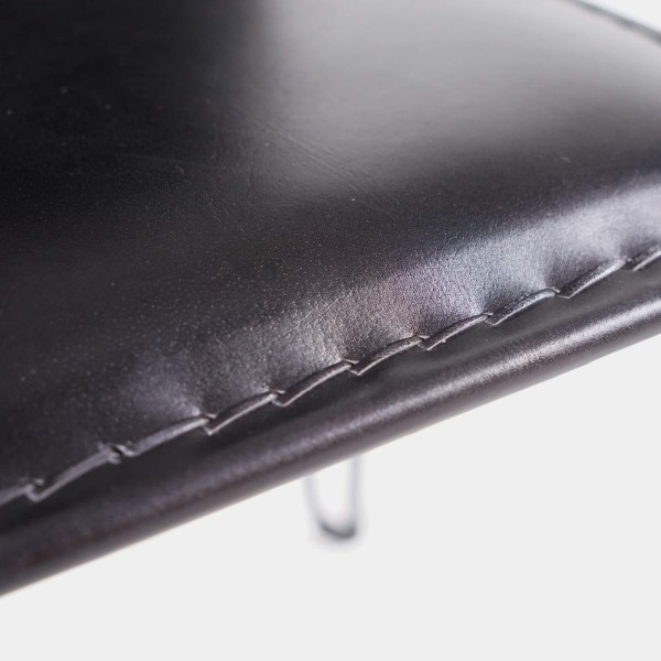 Metalen en vintage lederen stoel - Smart