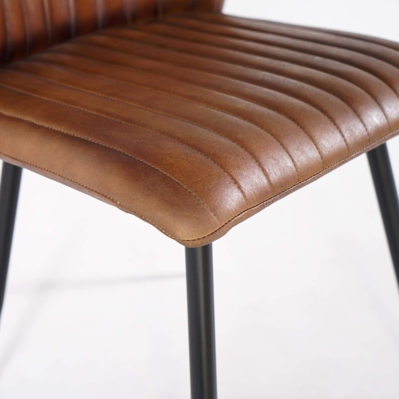 Lederen stoel MADISON