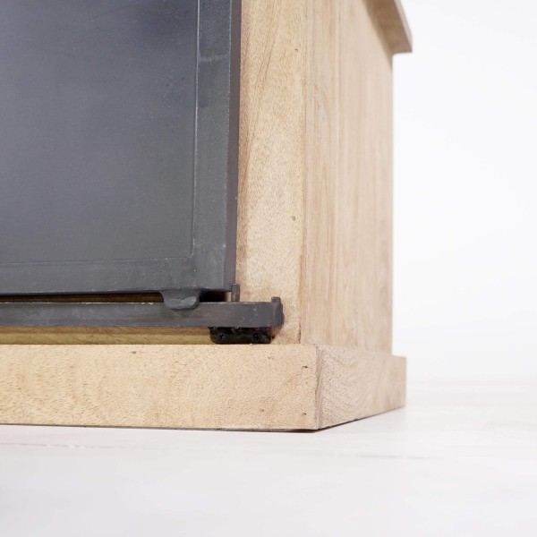 Tv-meubel massief hout en metaal in industriële stijl 150 cm – Detroit