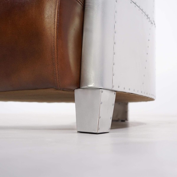 Leren aviator fauteuil