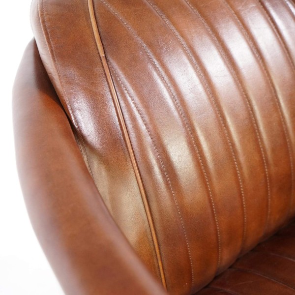 Leren aviator fauteuil
