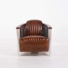 Leren aviator fauteuil