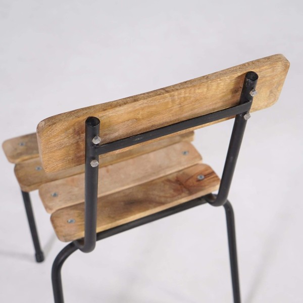 Vintage schoolstoel