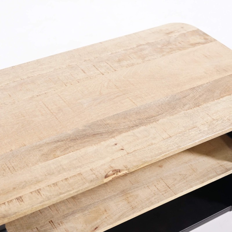 Industriële salontafel in olievatstijl – Artisto