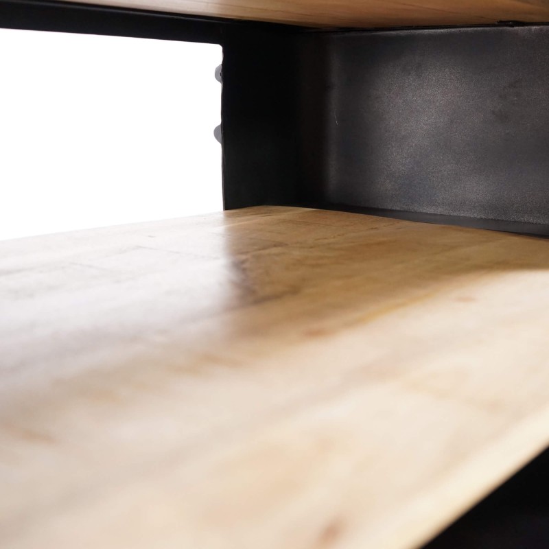 Industriële salontafel in olievatstijl – Artisto