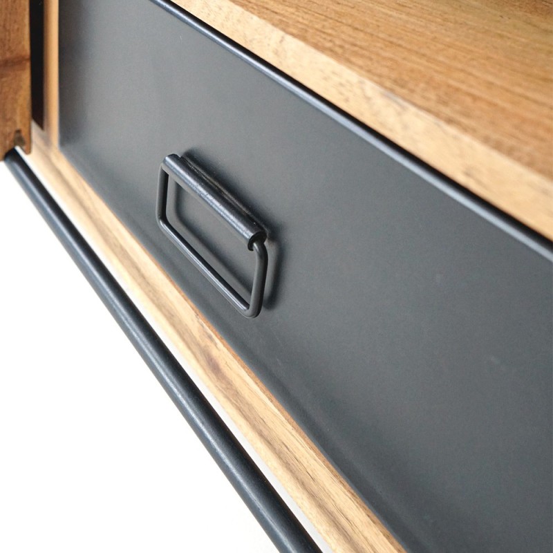 TV-meubel hout en metaal 120 cm - Osaka