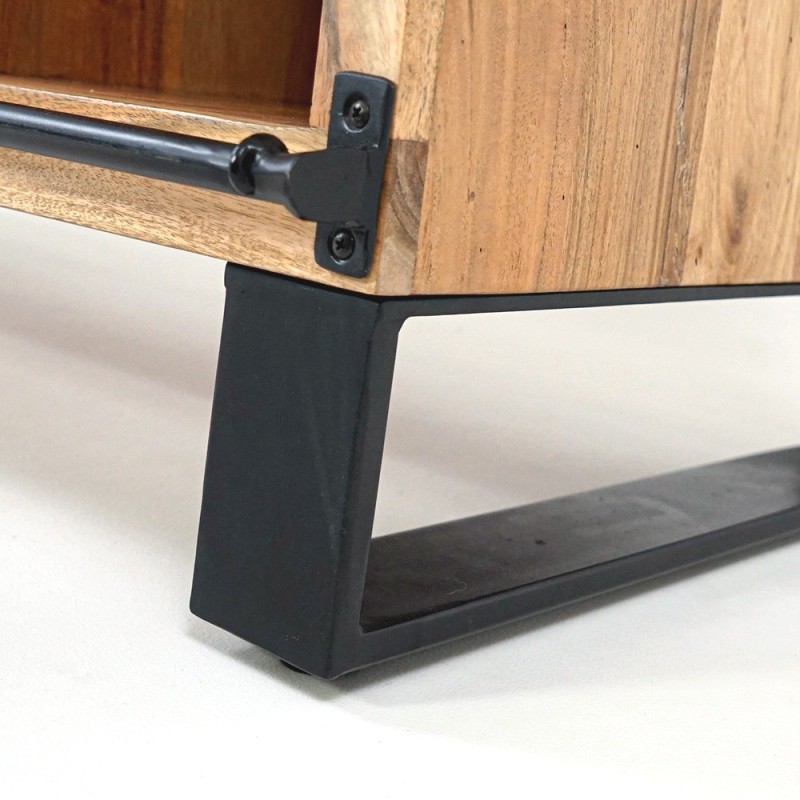 TV-meubel hout en metaal 120 cm - Osaka