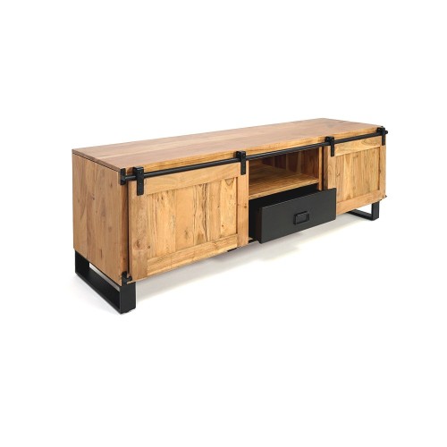 TV-meubel hout & metaal 160 cm - Osaka