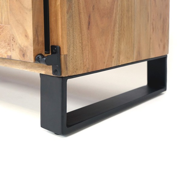 TV-meubel hout & metaal 160 cm - Osaka