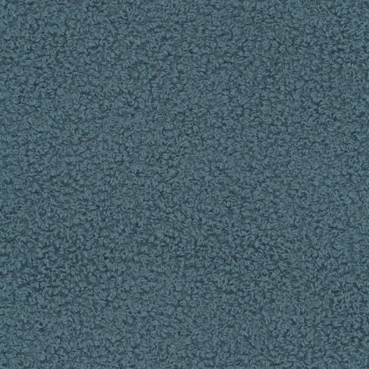 Stofstaal Now or Never - Mineraalblauw - 30 x 30 cm