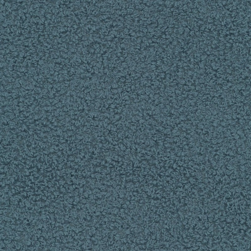 Stofstaal Now or Never - Mineraalblauw - 30 x 30 cm