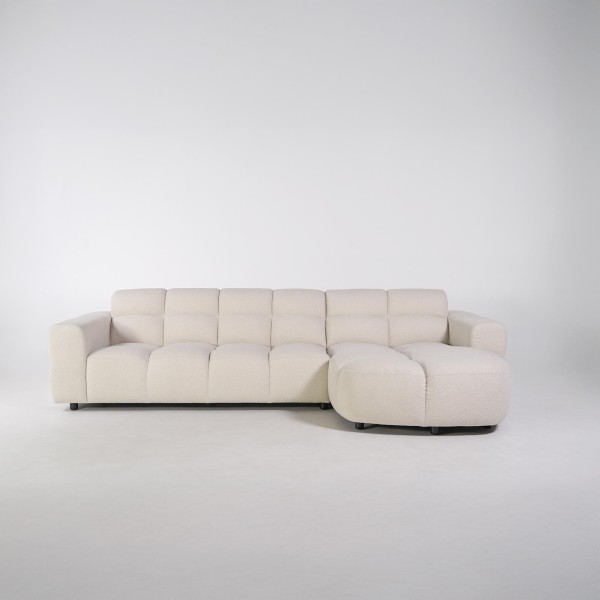 Hoekzetel 4-zits met rechter longchair – Elda