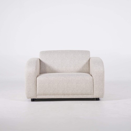 1-zit fauteuil in chenillestof – Syra