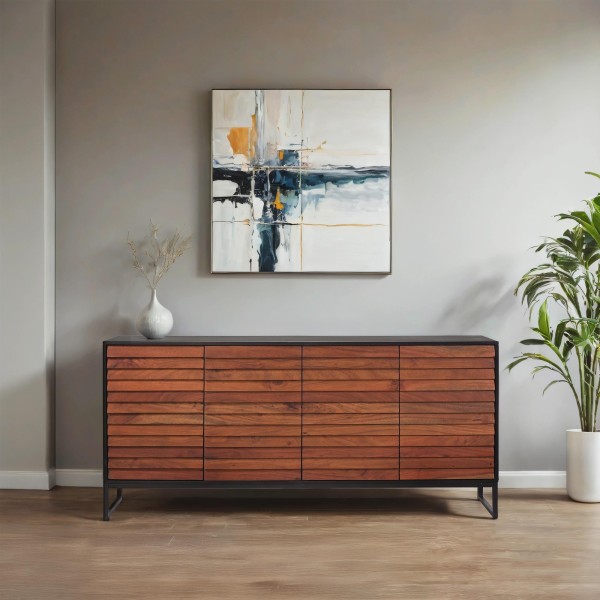 Dressoir van natuurlijk hout - Tamara