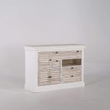 Buffet wit in natuurlijk hout - Sea side