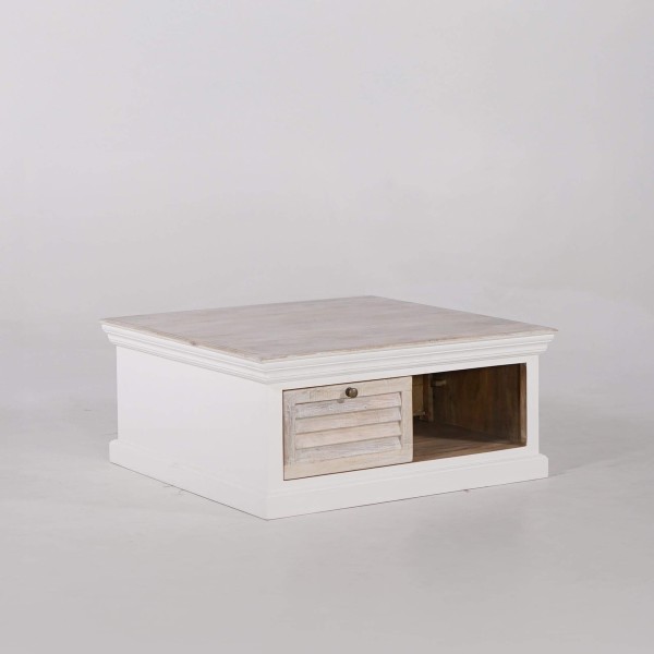 Salontafel in naturel wit hout - Sea side