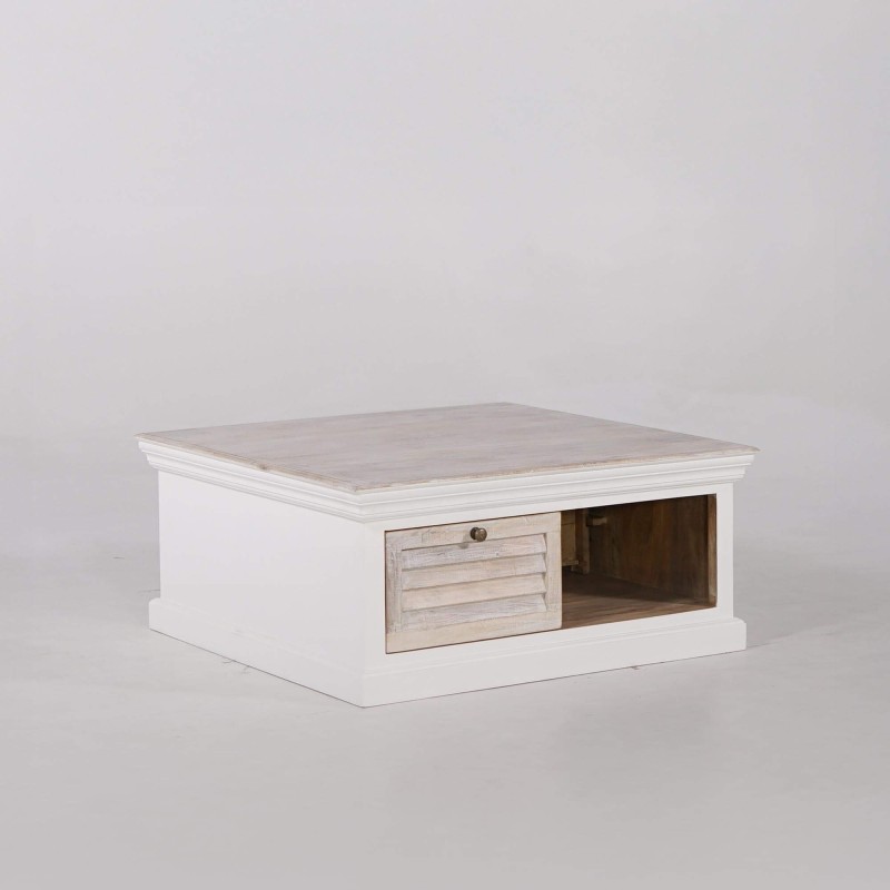 Salontafel in naturel wit hout - Sea side
