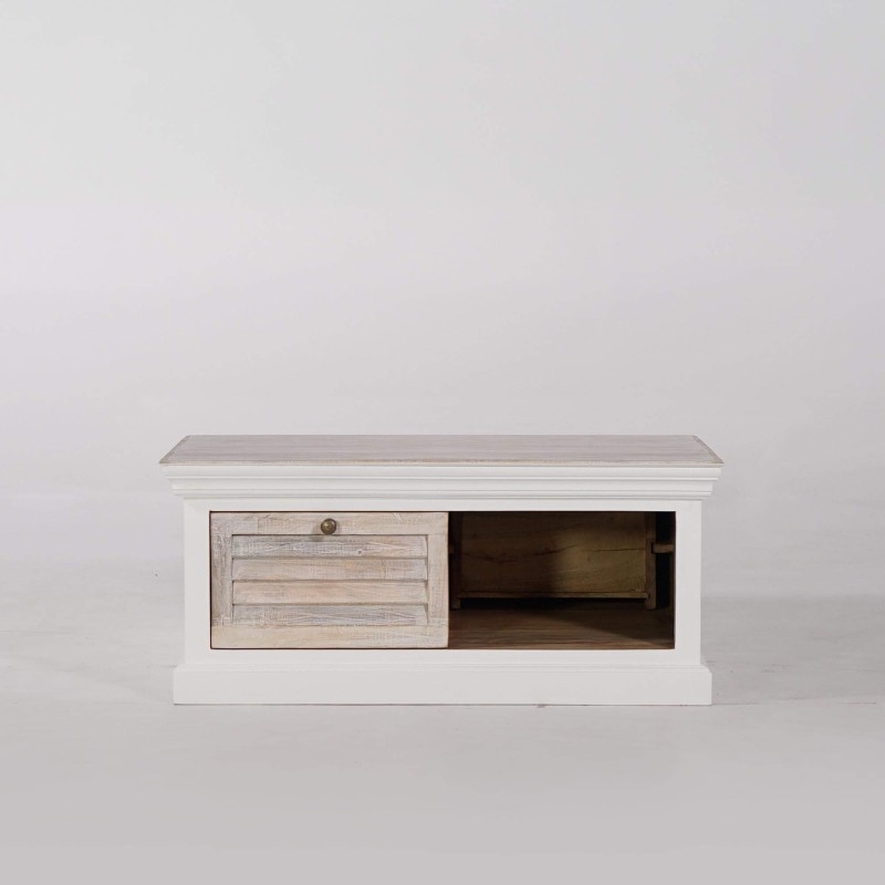 Salontafel in naturel wit hout - Sea side