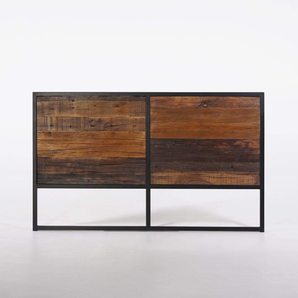 Hoofdbord van gerecycled hout – Recycled