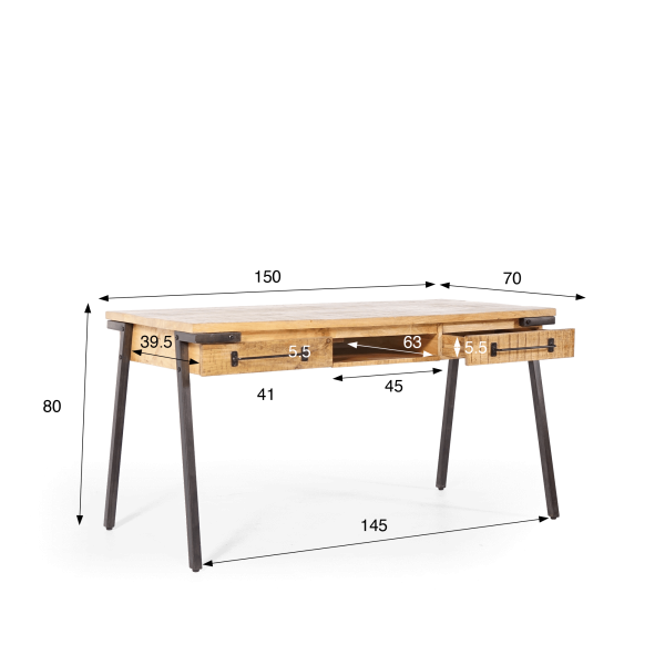 Vintage bureau - Retro Archi