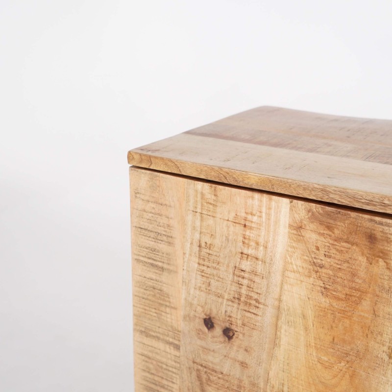 Klein buffet in massief hout - Retro Archi