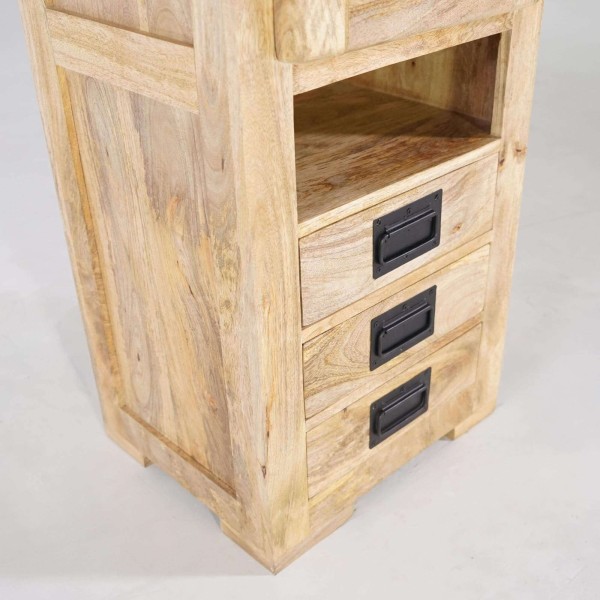 Opbergmeubel in hout en metaal – Paris