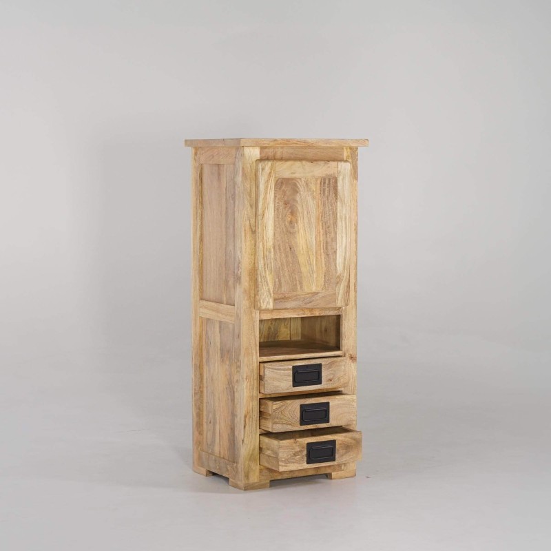Opbergmeubel in hout en metaal – Paris