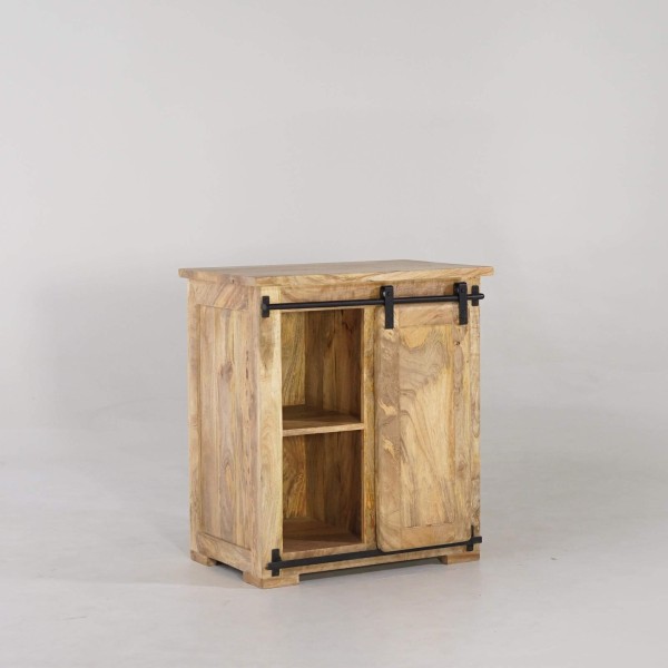 Industriële dressoir van massief hout 70 cm – Paris