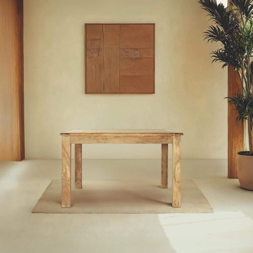 Vierkante eettafel in massief hout - Paris