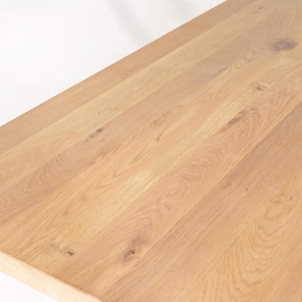 Eettafel in massief eikenhout 200 cm - Yseult