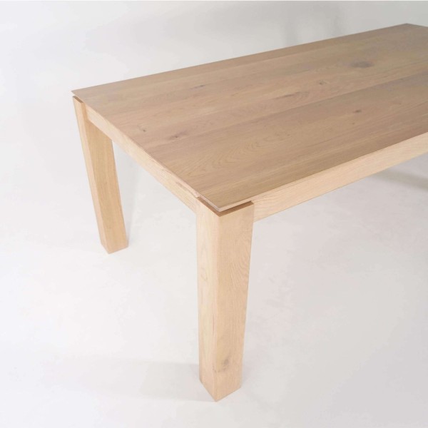 Eettafel in massief eikenhout 200 cm - Yseult