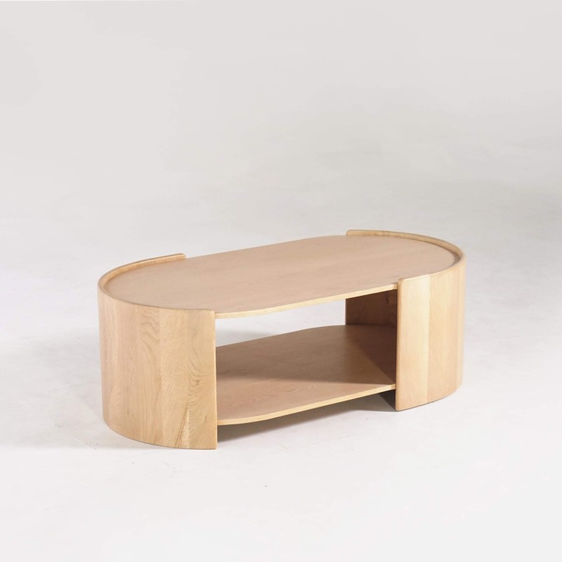 Salontafel in massief eikenhout 110 cm - Lago