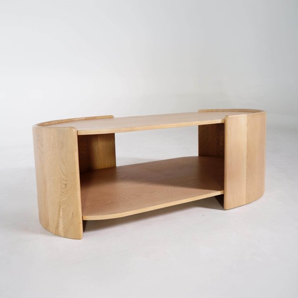 Salontafel in massief eikenhout 110 cm - Lago