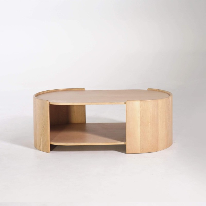 Salontafel in massief eikenhout 110 cm - Lago