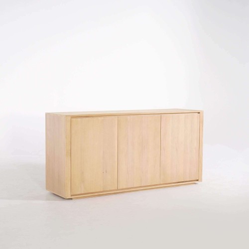 Dressoir in massief eikenhout 3 deuren 160 cm - Yseult