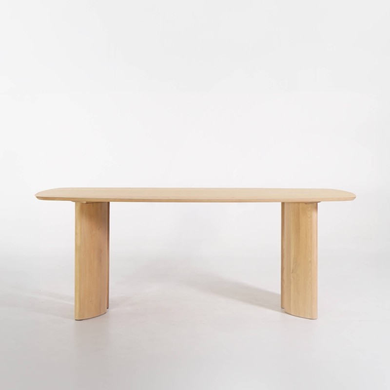 Eettafel in massief eikenhout 200 cm - Lago