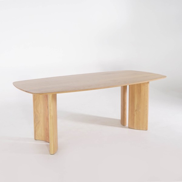 Eettafel in massief eikenhout 200 cm - Lago