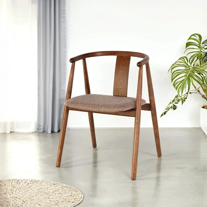 Eetkamerstoel in bruin eiken – Relate