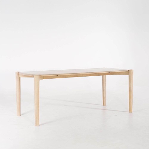 Eettafel in massief eikenhout 180 cm