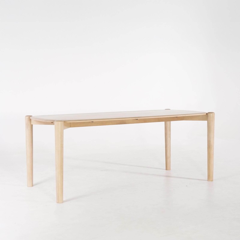 Eettafel in massief eikenhout 180 cm