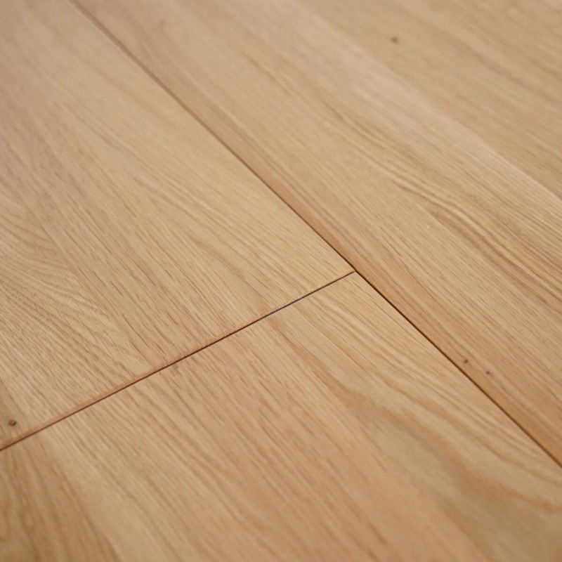 Ronde eettafel in eikenhout Ø120 cm met verlengblad van 45 cm