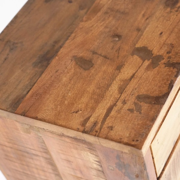 Massief gerecycleerd hout opbergkast