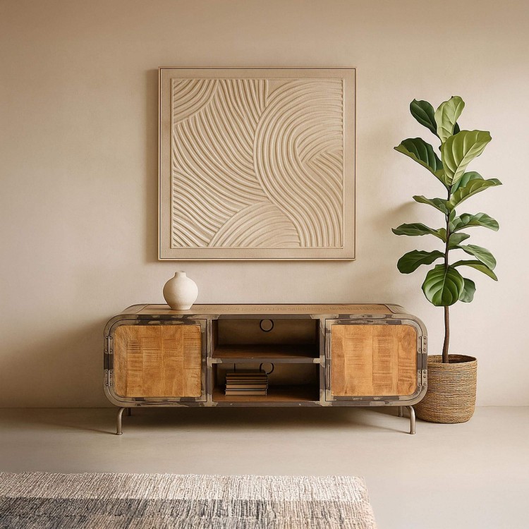 Industriële TV-meubel 150 cm - Manchester