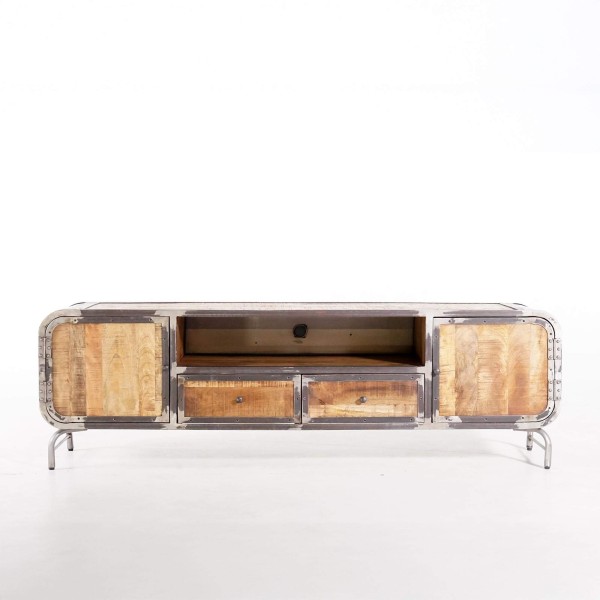 Industrieel TV-meubel 190 cm - Manchester