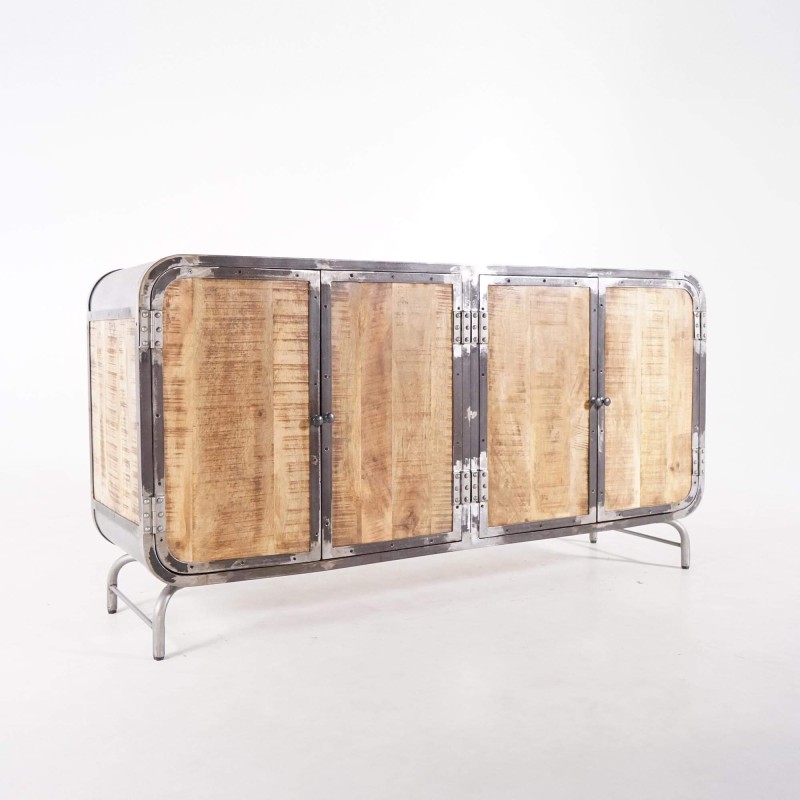 4 deurs industrieel dressoir Manchester