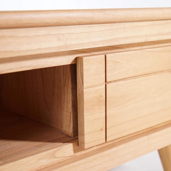 Tv-meubel in massief hout 140 cm - Pragati